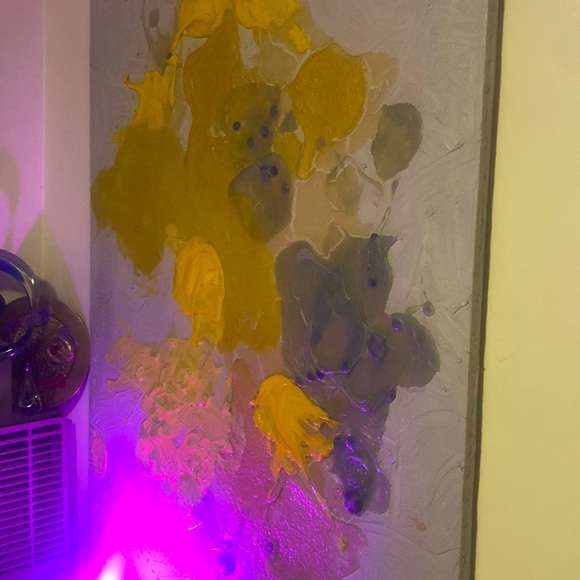 Original vintage fine art painting by Lucy Baker signed in verso and dated 1983 - Picture 1 of 5